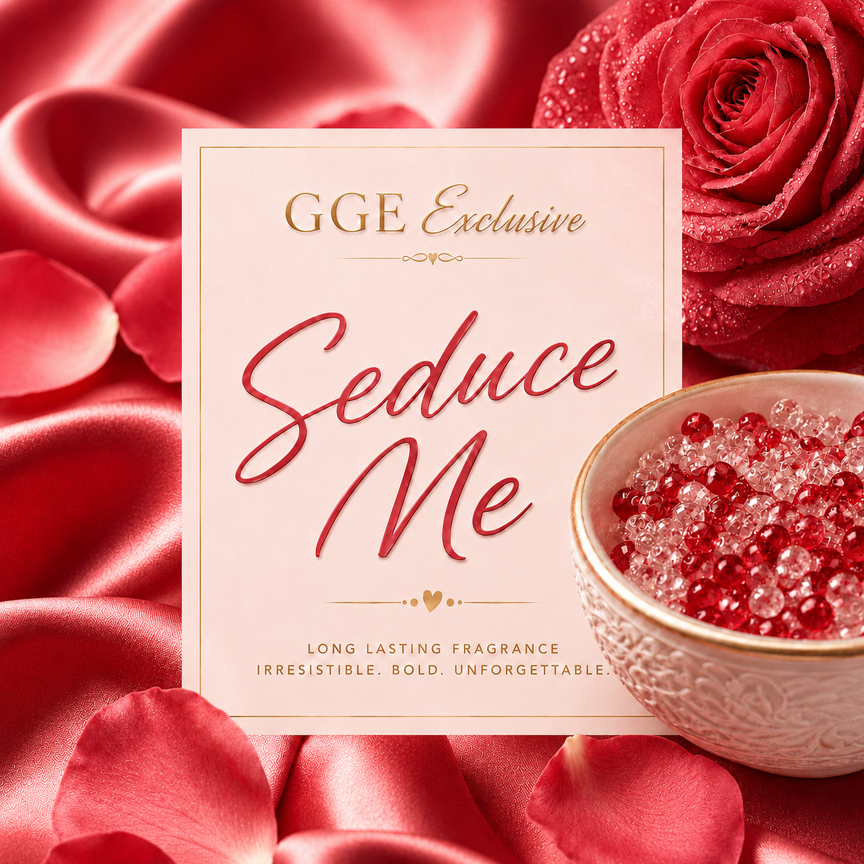 Custom Pre Scented Beads: Seduce Me
