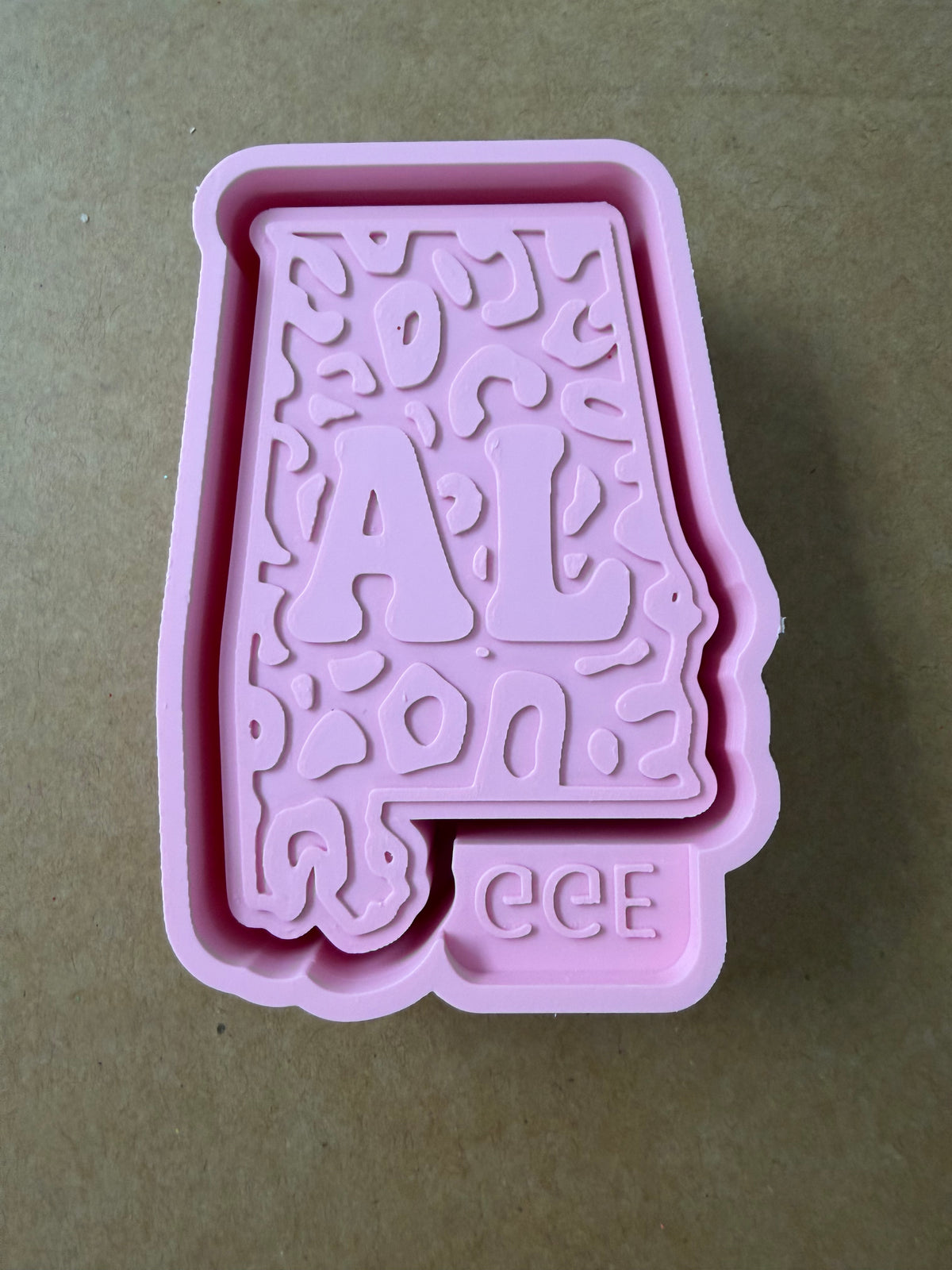 AL - Leopard State - Silicone Mold