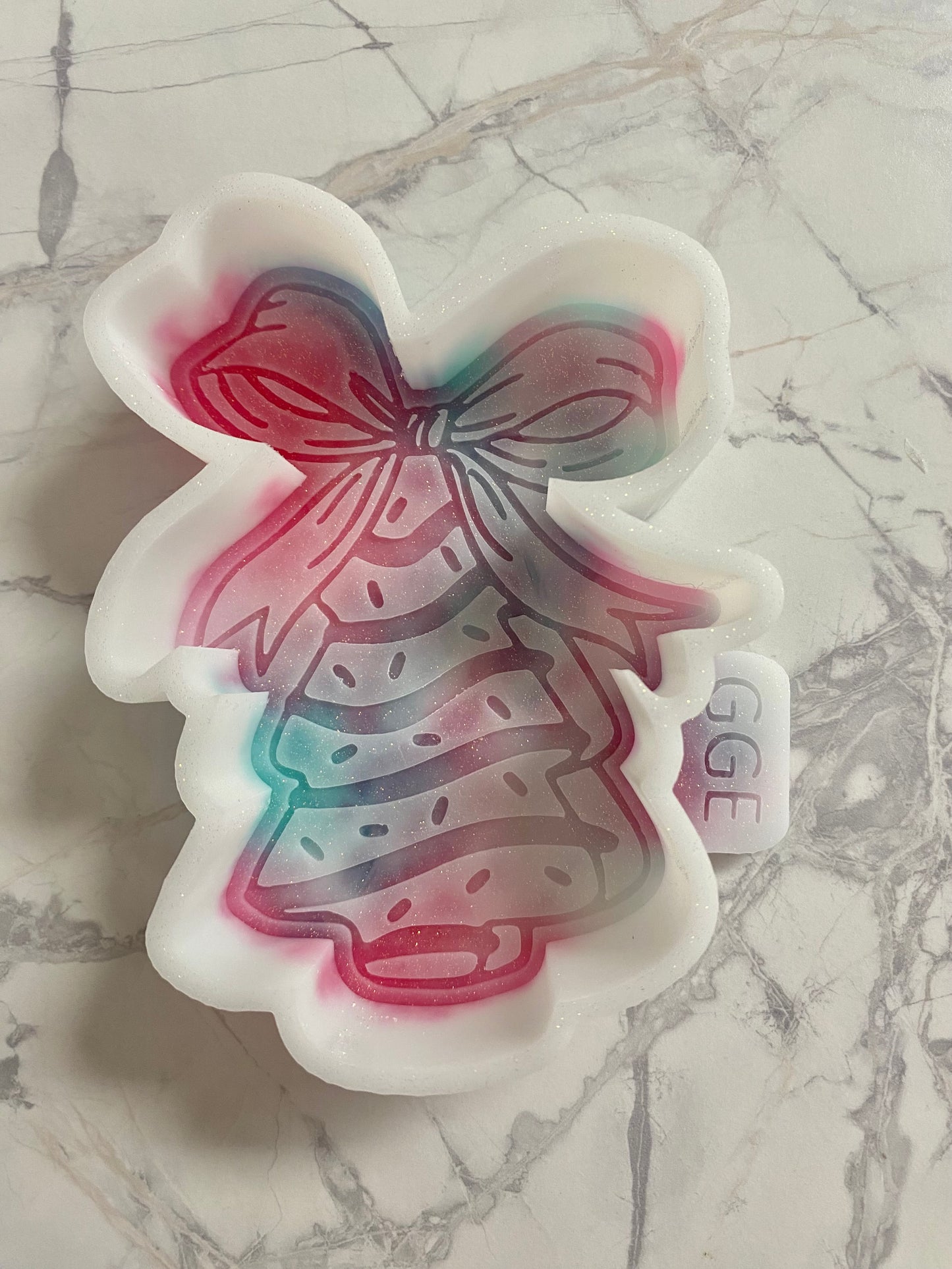 Snack Cake With Bow - Silicone Mold