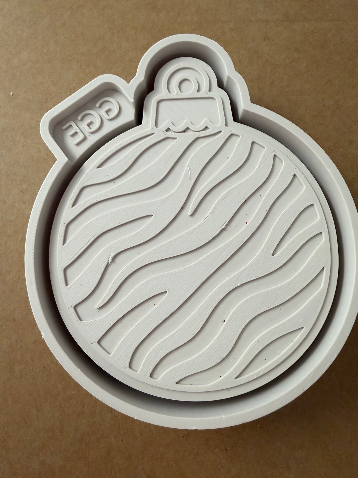 Zebra Christmas Ornament- Silicone Mold