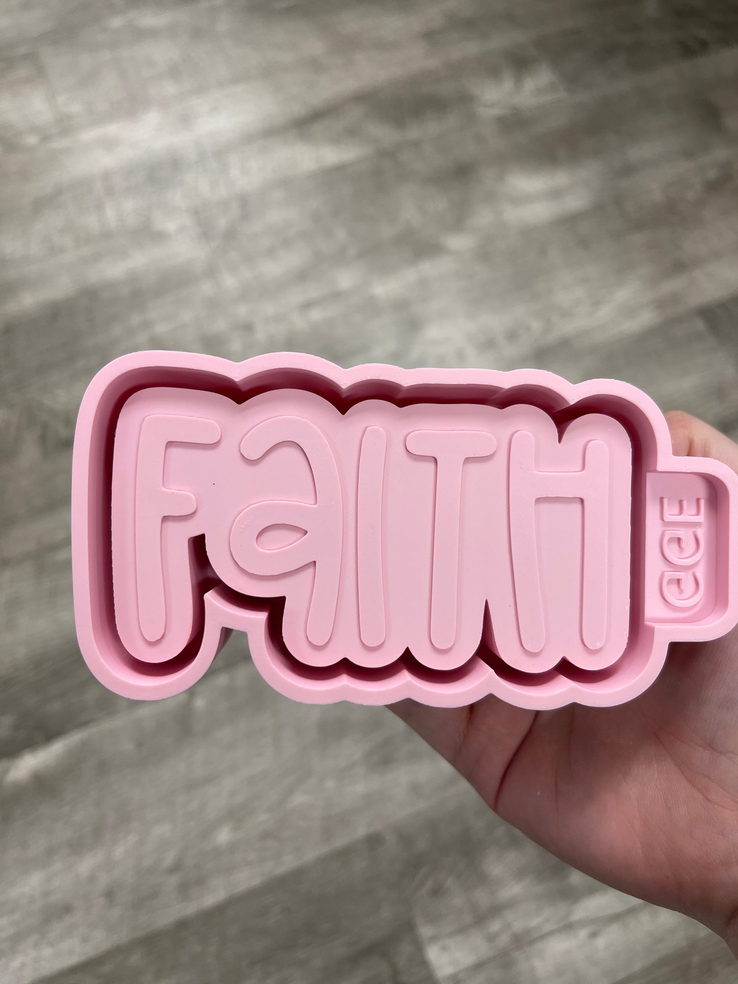 Faith - Signature Font - Silicone Mold