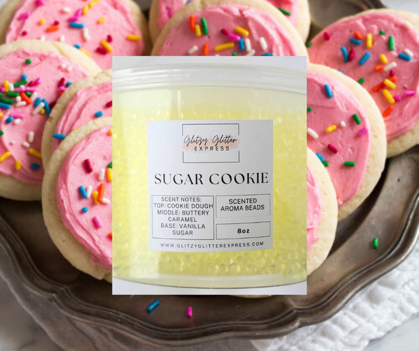 Pre Scented Beads: Sugar Cookie