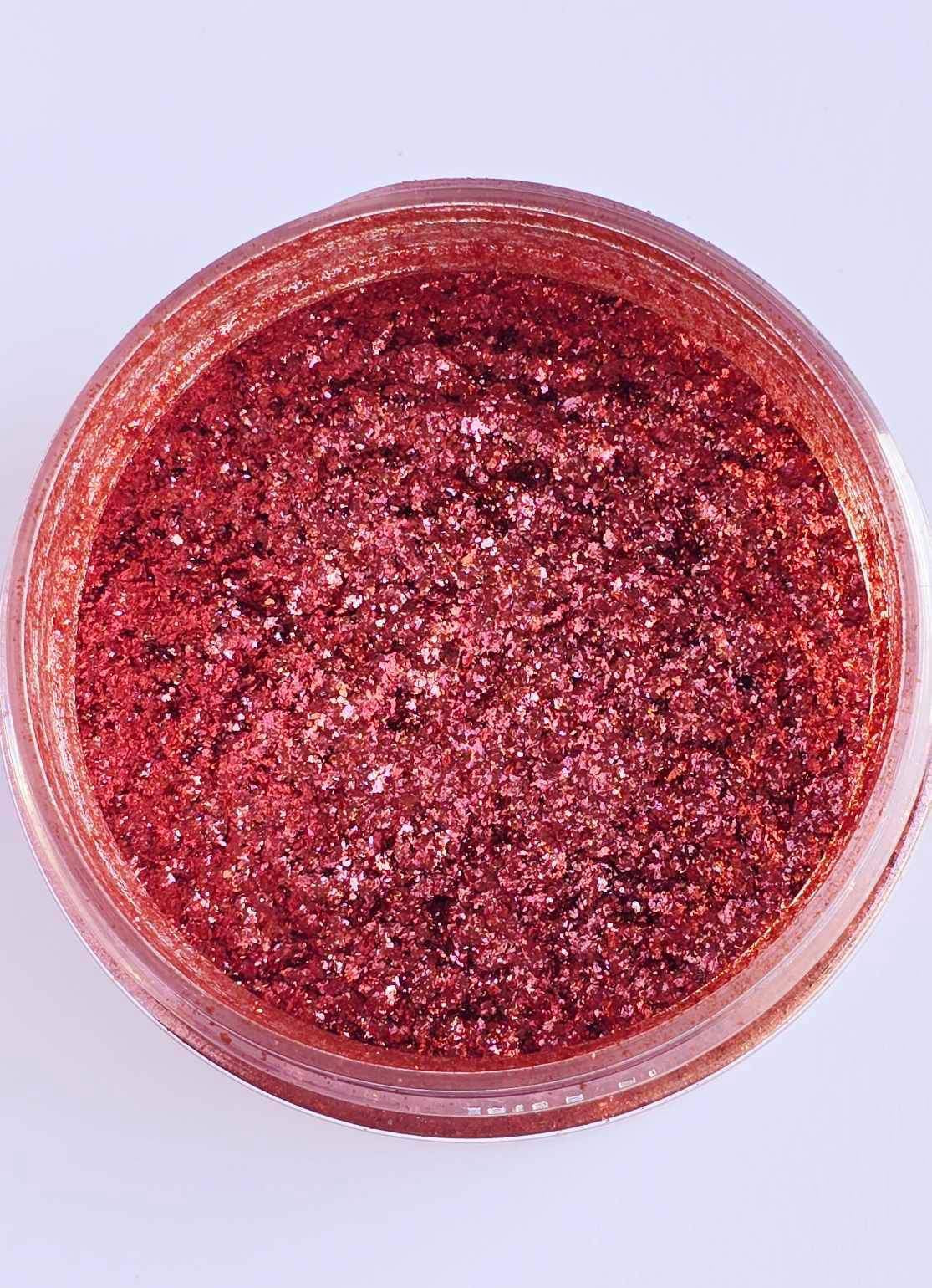PEARL MICA FLAKE DUST 1OZ: Red Ragtop