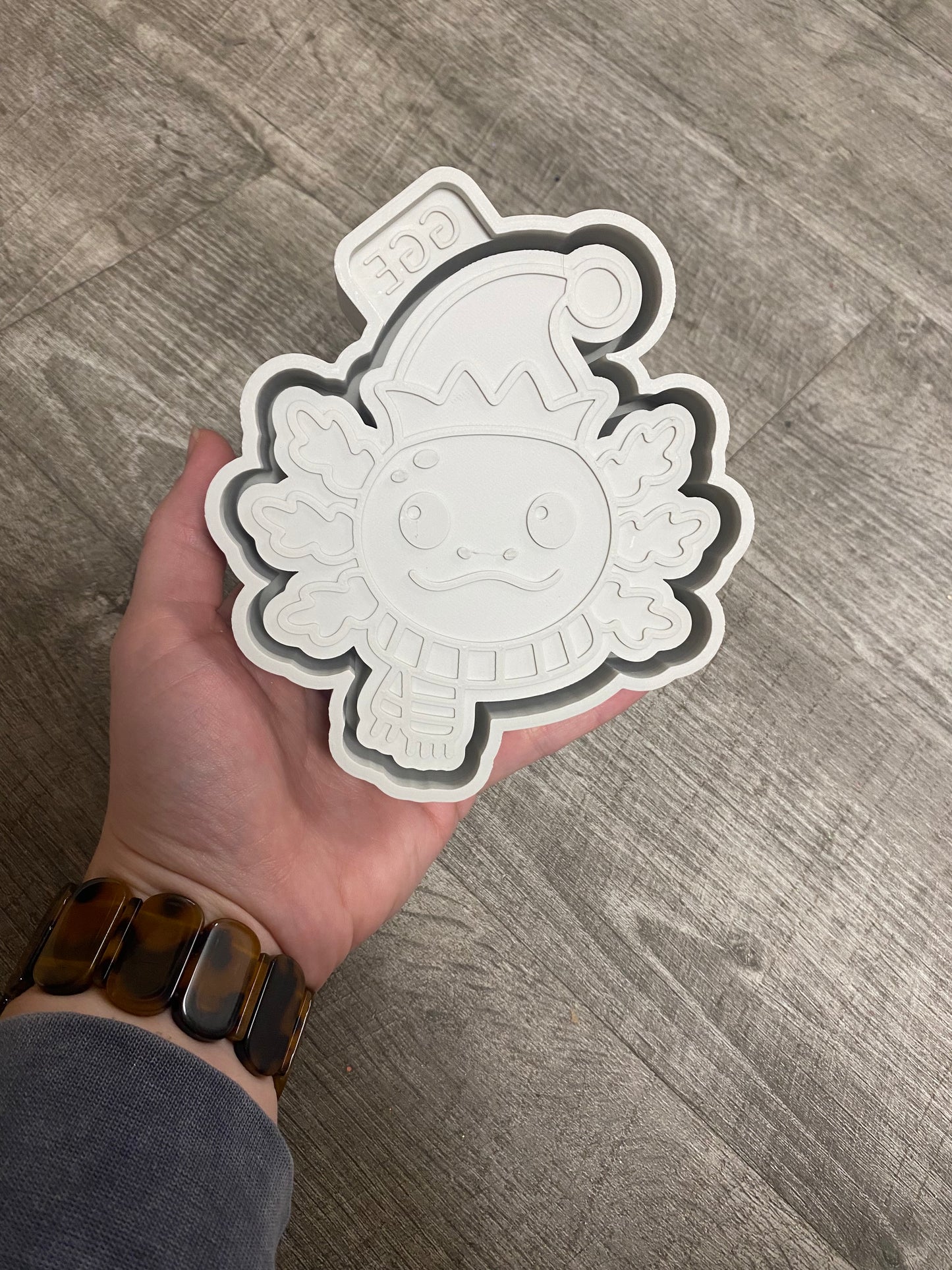 Christmas Axolotl - Silicone Mold
