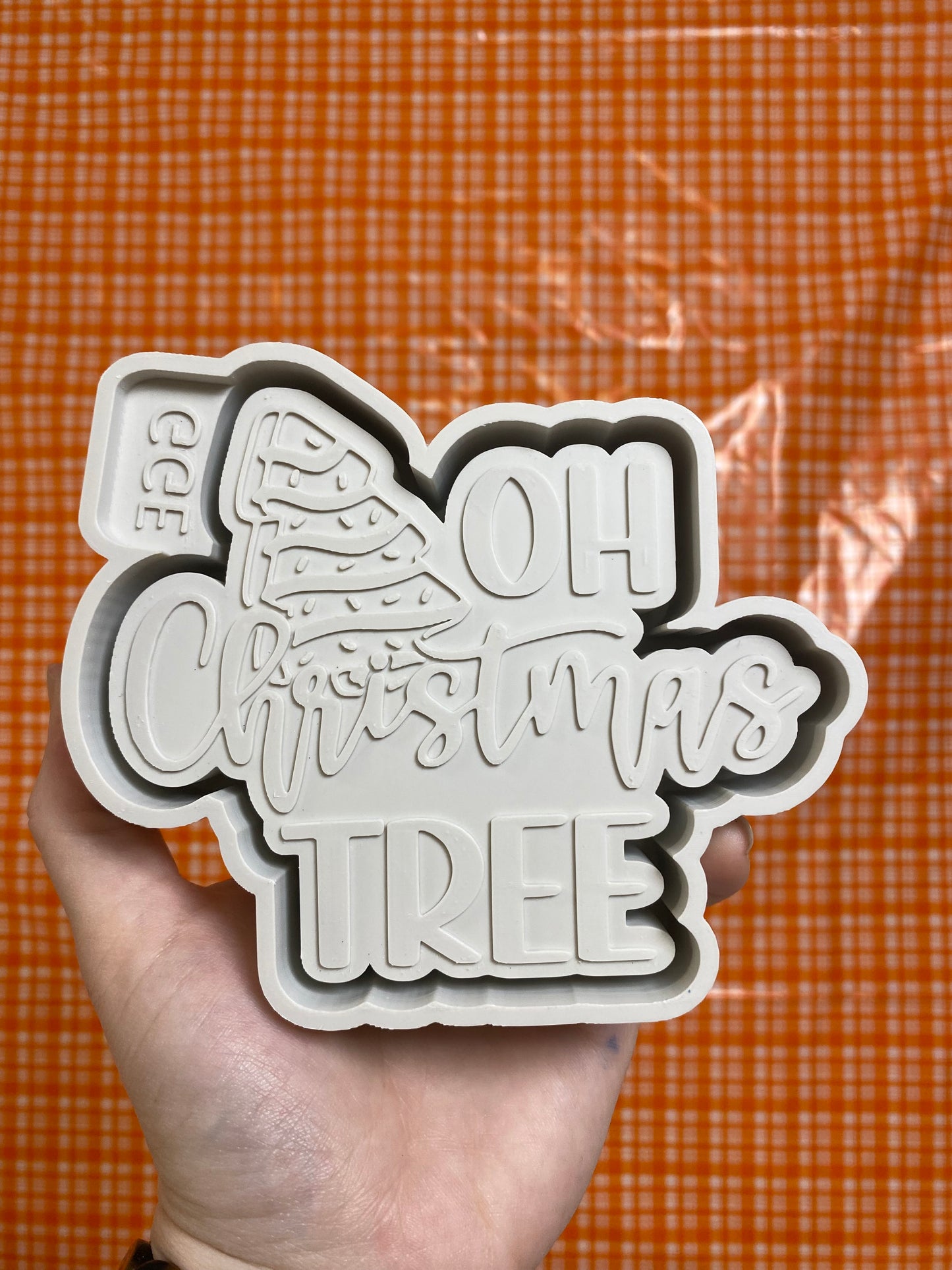 Oh Christmas Tree (SMALLER) Mold - Silicone Mold