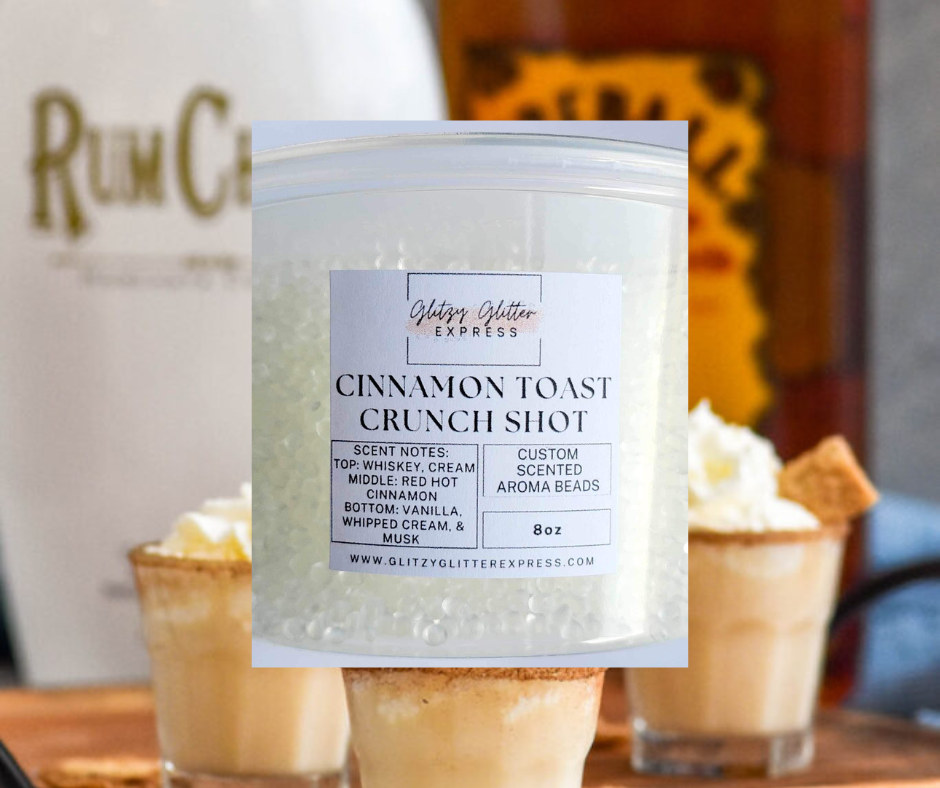 Custom Pre Scented Beads: Cinnamon Toast Crunch Shot