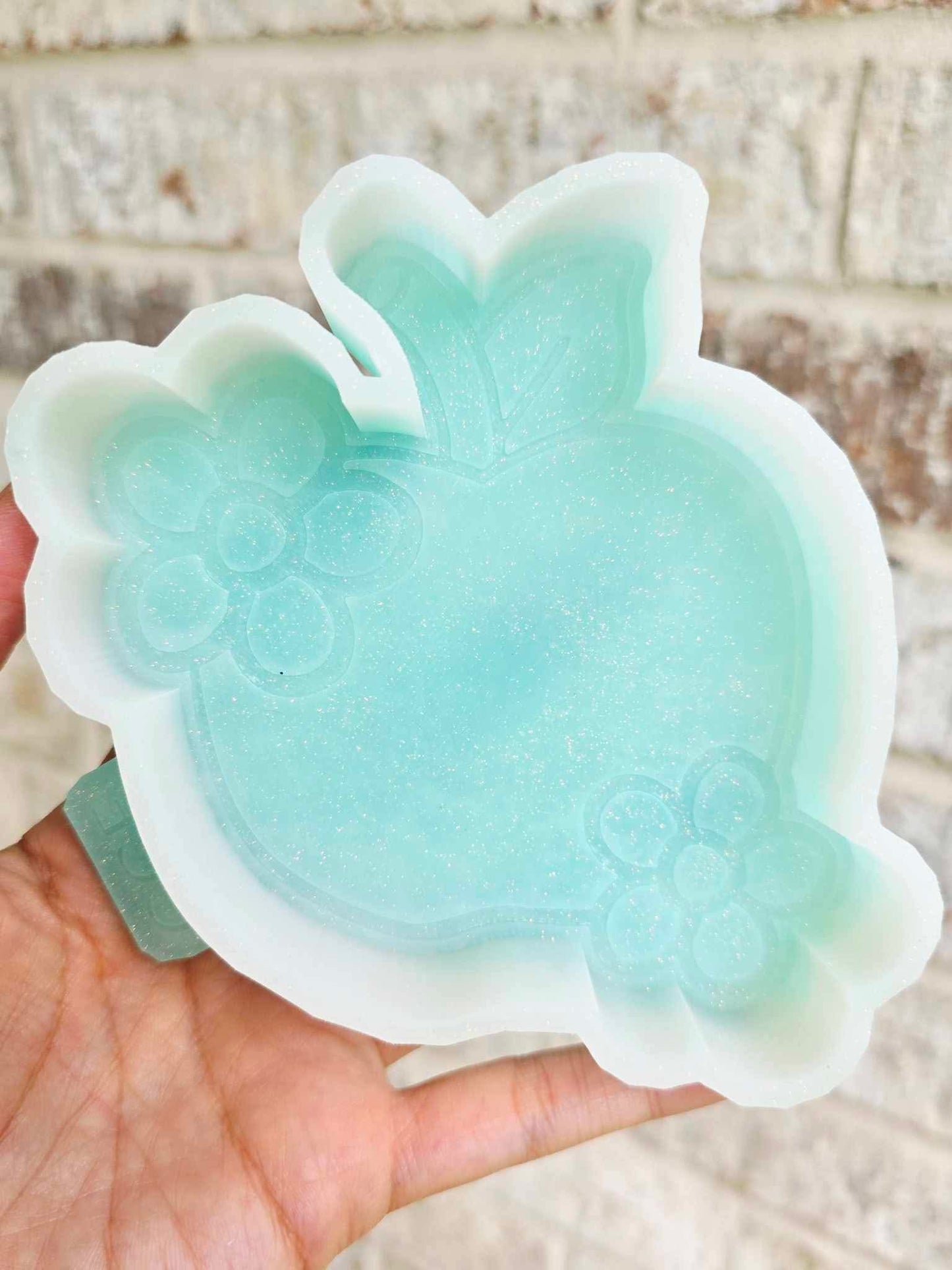 Floral Apple - Silicone Mold