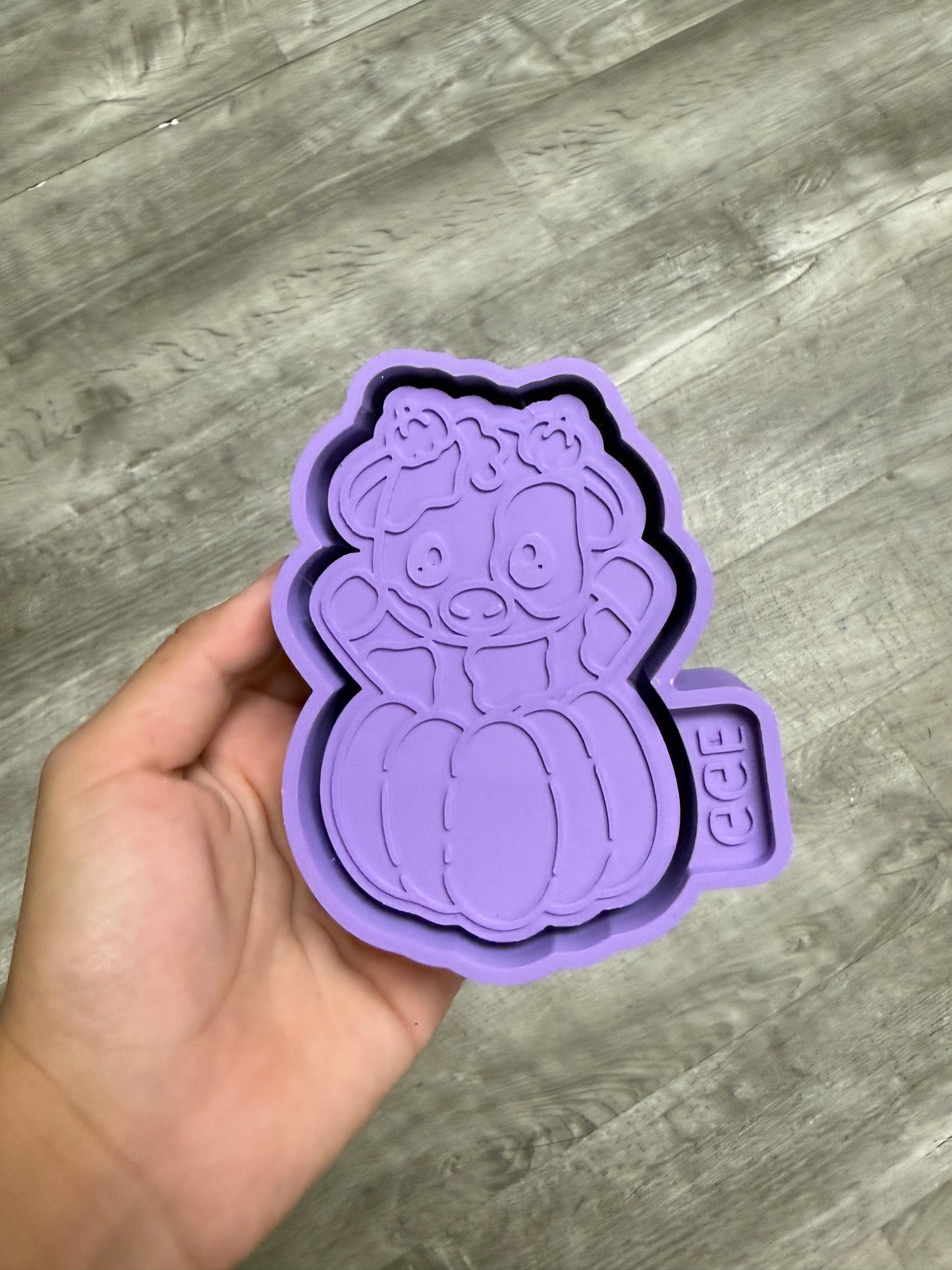 Cow in Pumpkin- Silicone Mold