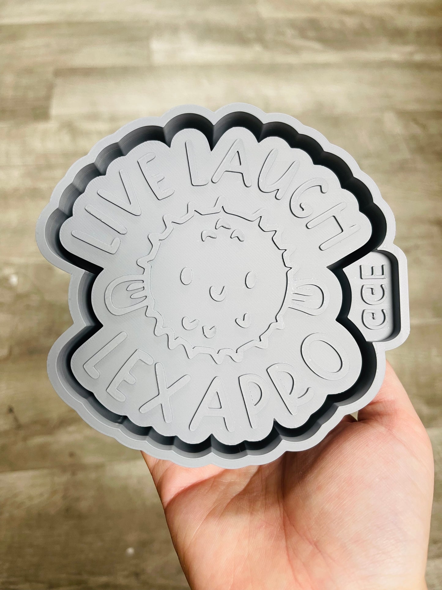 Live Laugh Lexapro Pufferfish - Silicone Mold