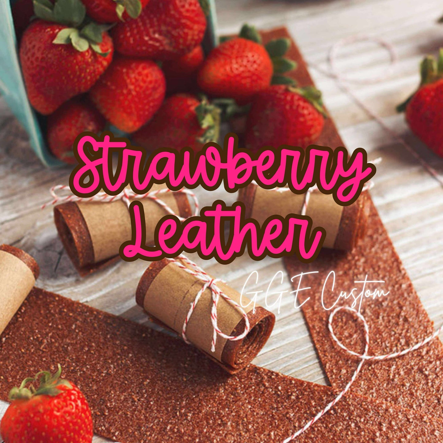 Custom Fragrance Oil - Strawberry Leather