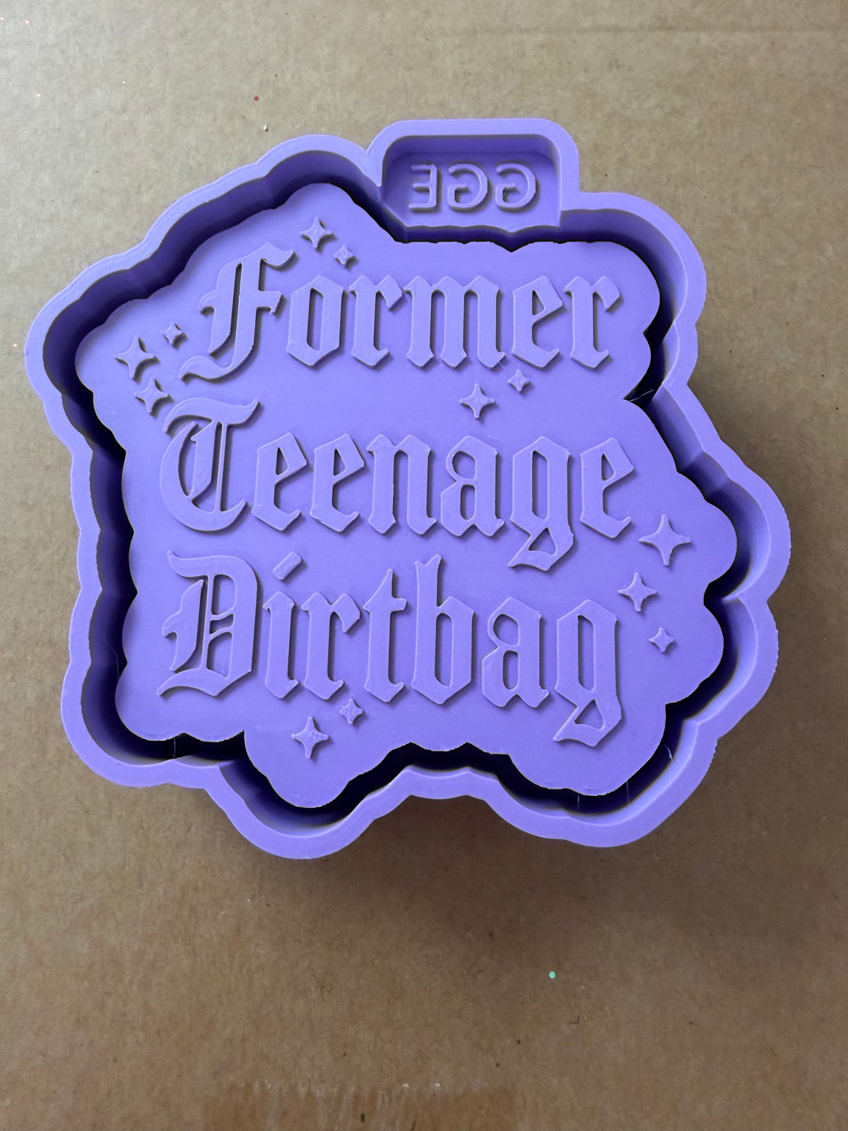 Former Teenage Dirtbag (Old English Font) - Silicone Mold