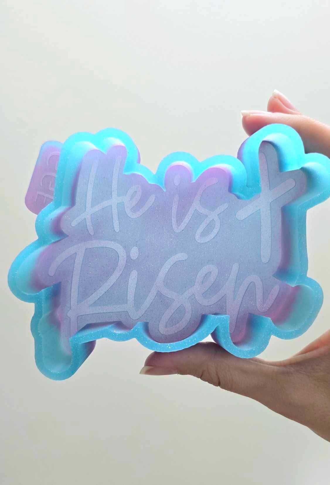 He Is Risen - Silicone Mold