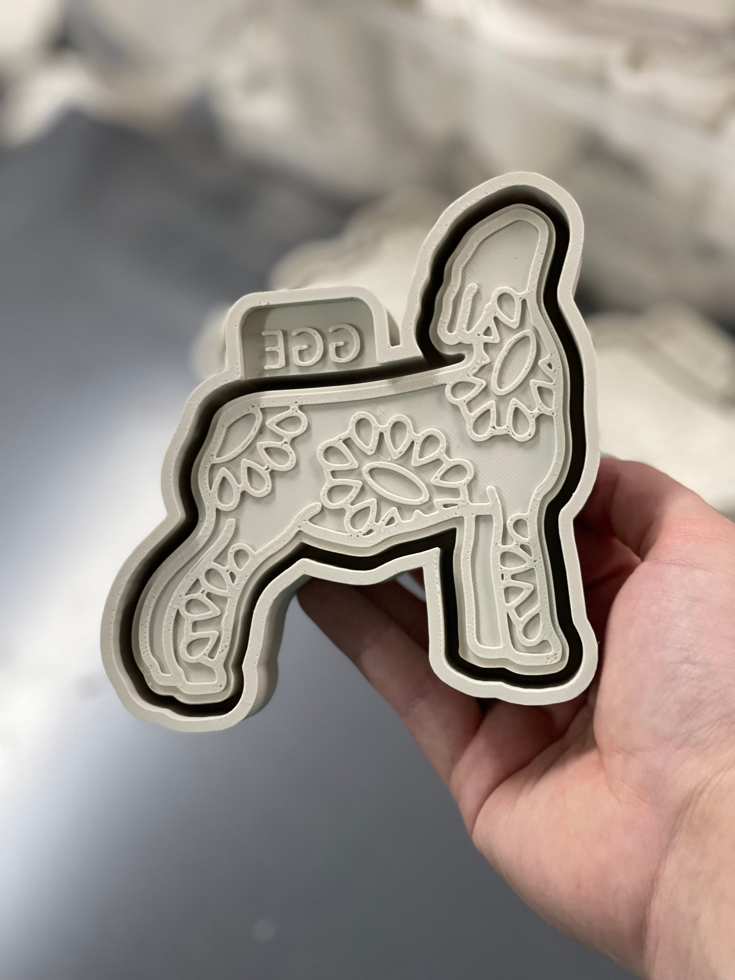 Show Goat - Conchos - Silicone Mold