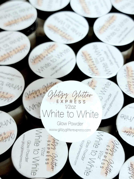 WHITE TO WHITE GLOW 1/2 OZ JAR