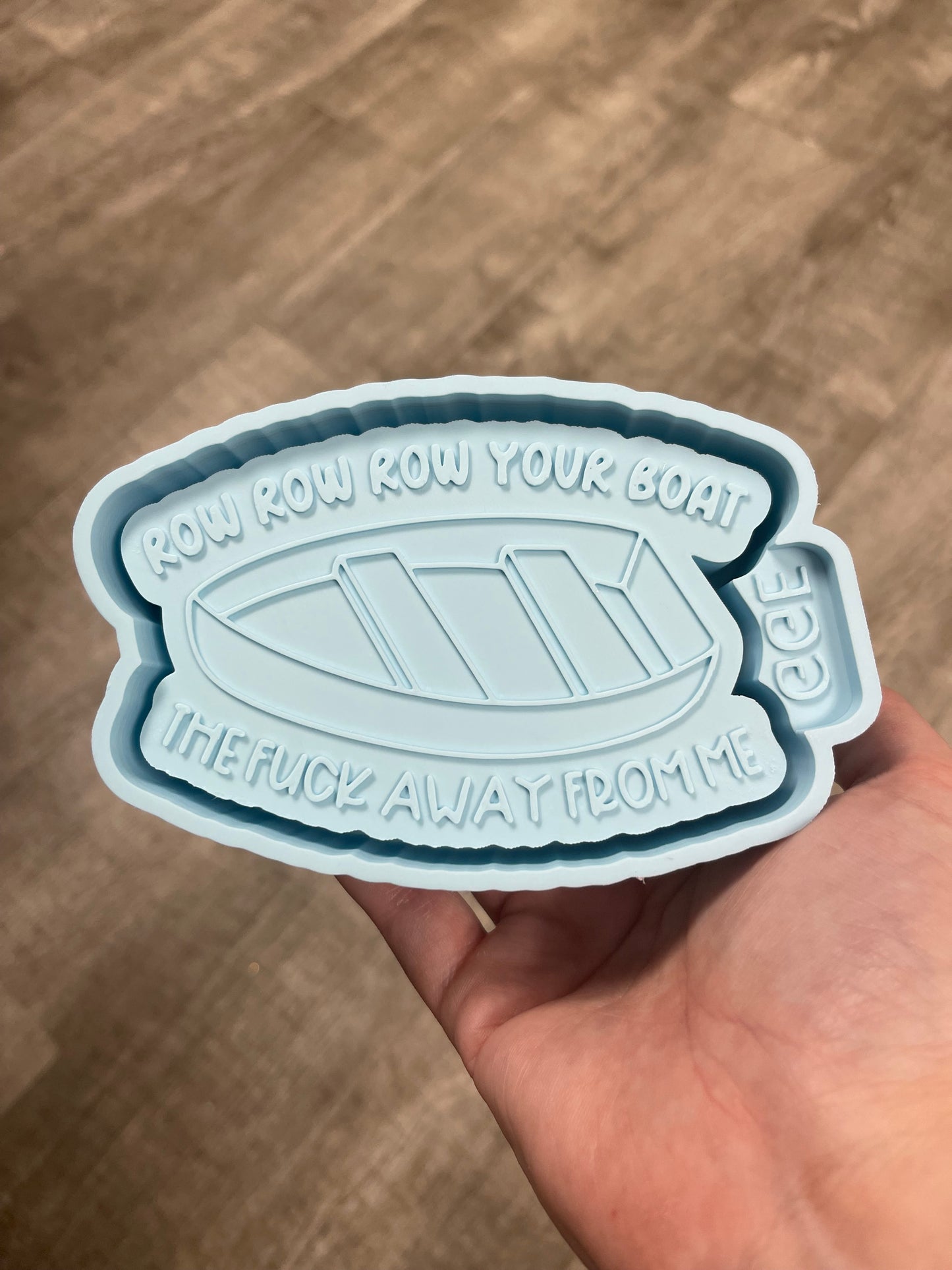 Row Row Row Your Boat - Silicone Mold