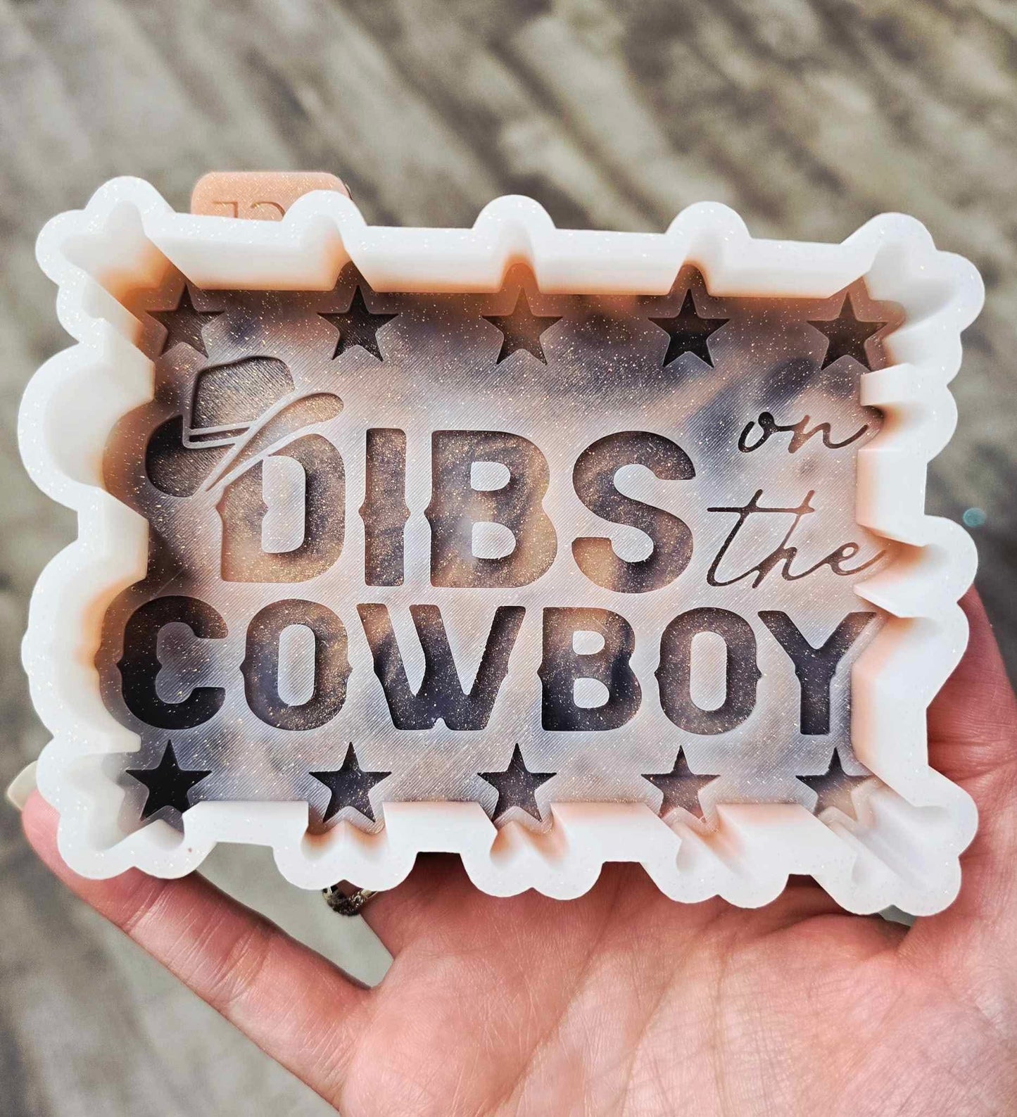 Dibs On The Cowboy - Silicone Mold