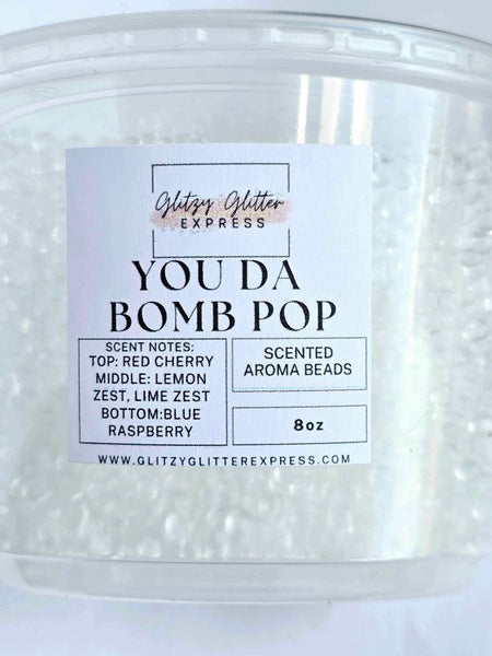 Pre Scented Beads: You Da Bomb Pop