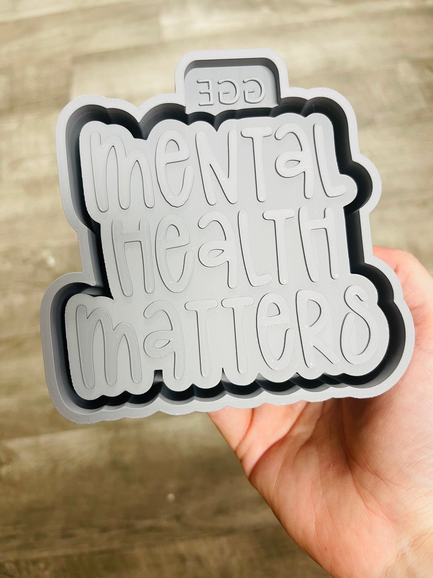 Mental Health Matters - Silicone Mold