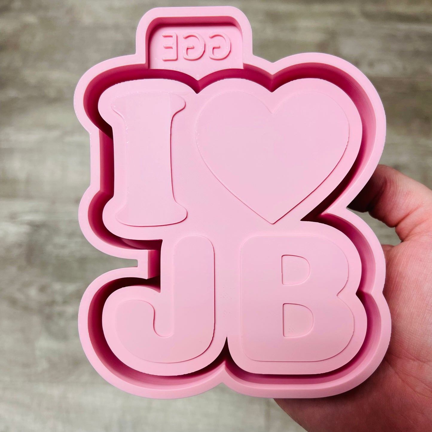 I Heart JB - Silicone Mold