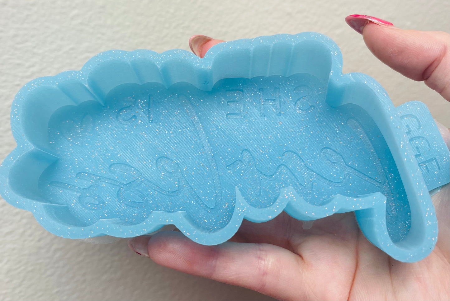 She Is Fearless - Silicone Mold