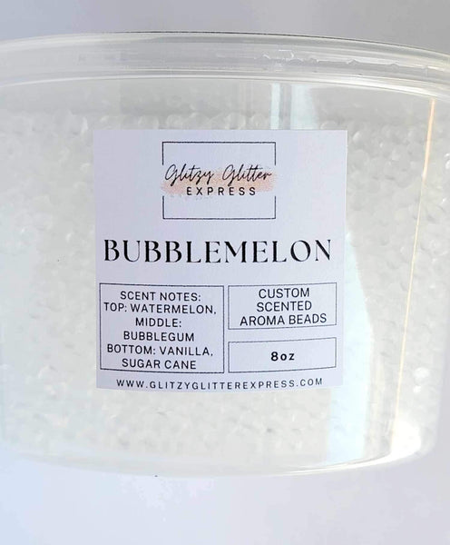 Custom Pre Scented Beads: Bubblemelon