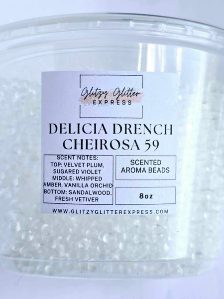 Pre Scented Beads: Delicia Drench Cheirosa 59