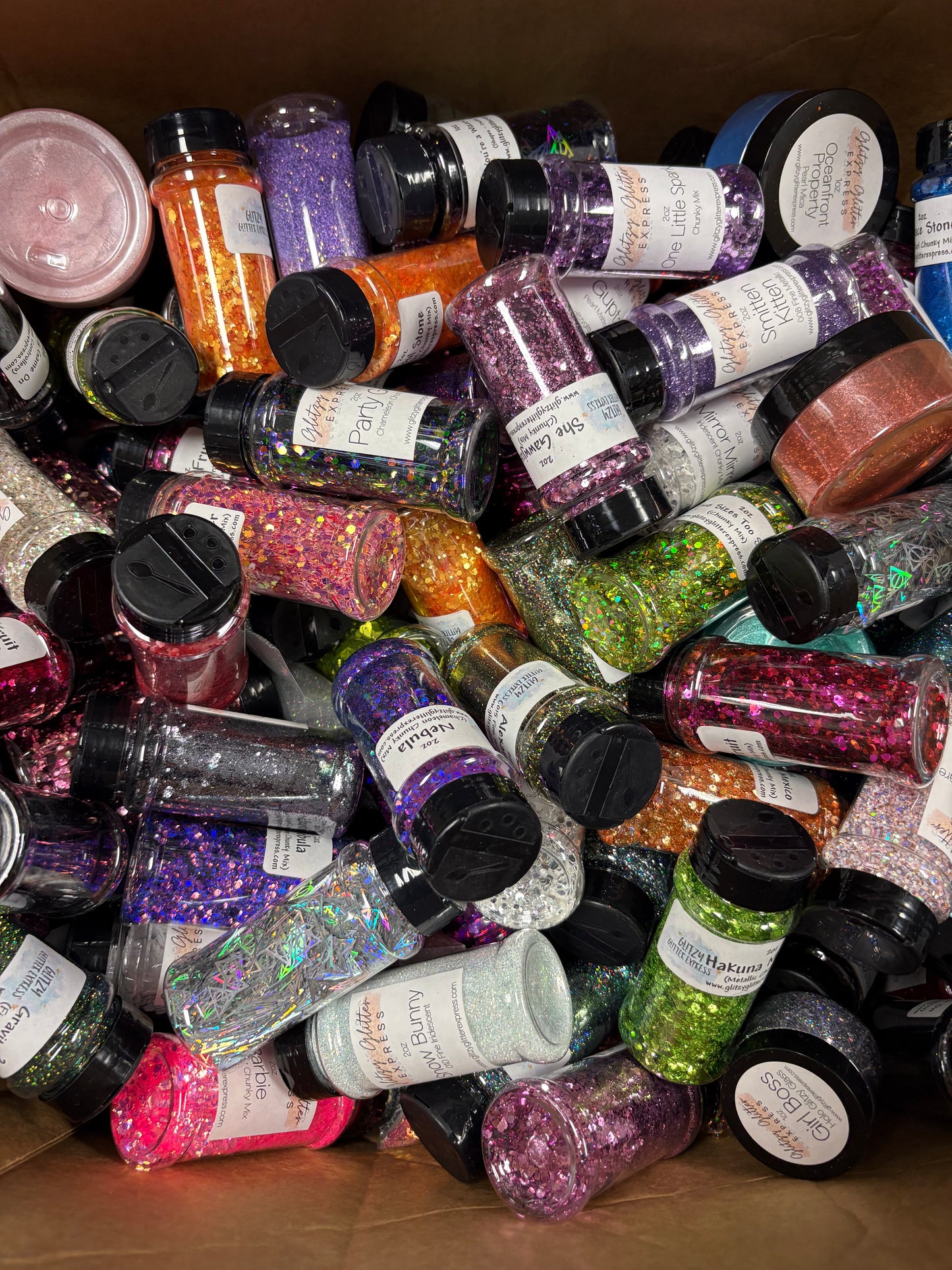 Entering Retirement glitter