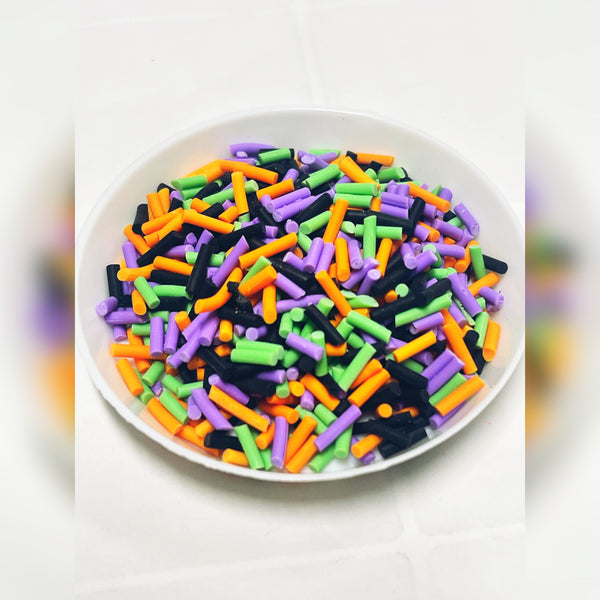 Clay Pieces: Halloween Sprinkles Mix