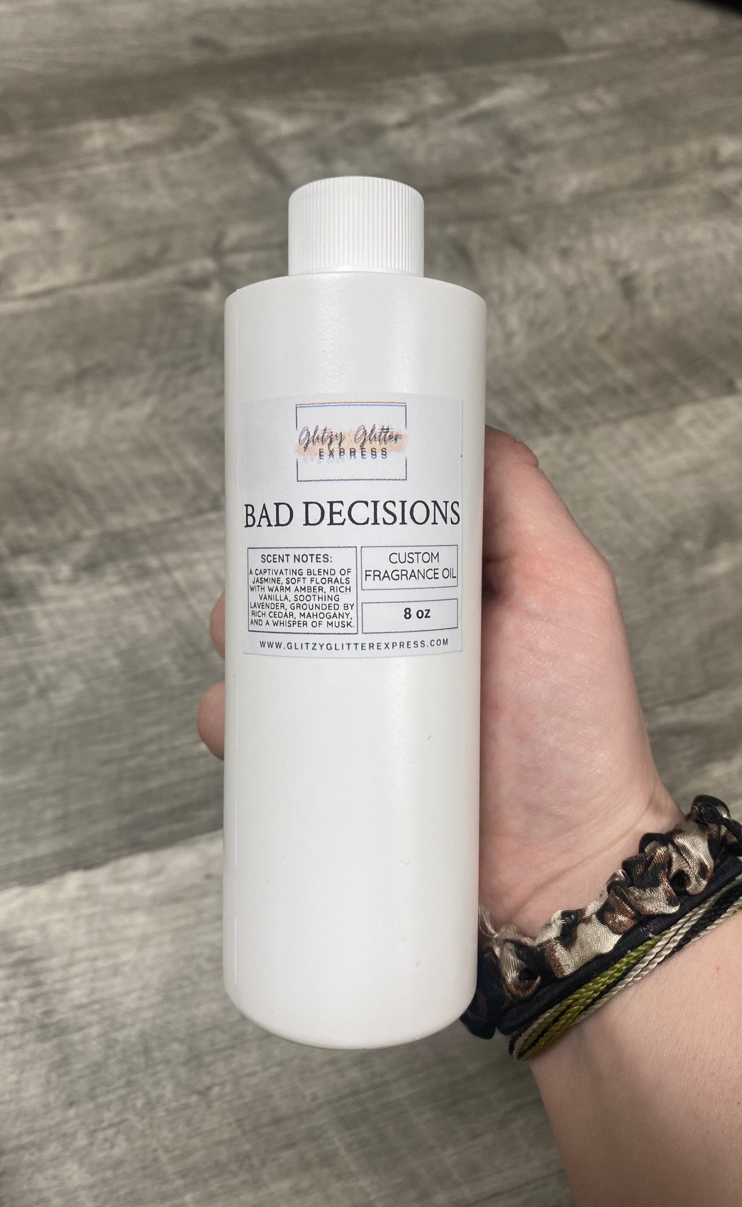 Custom Fragrance Oil- Bad Decisions