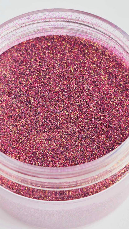 CUSTOM ULTRA FINE GLITTER DUST 1OZ: Moonlit Mauve