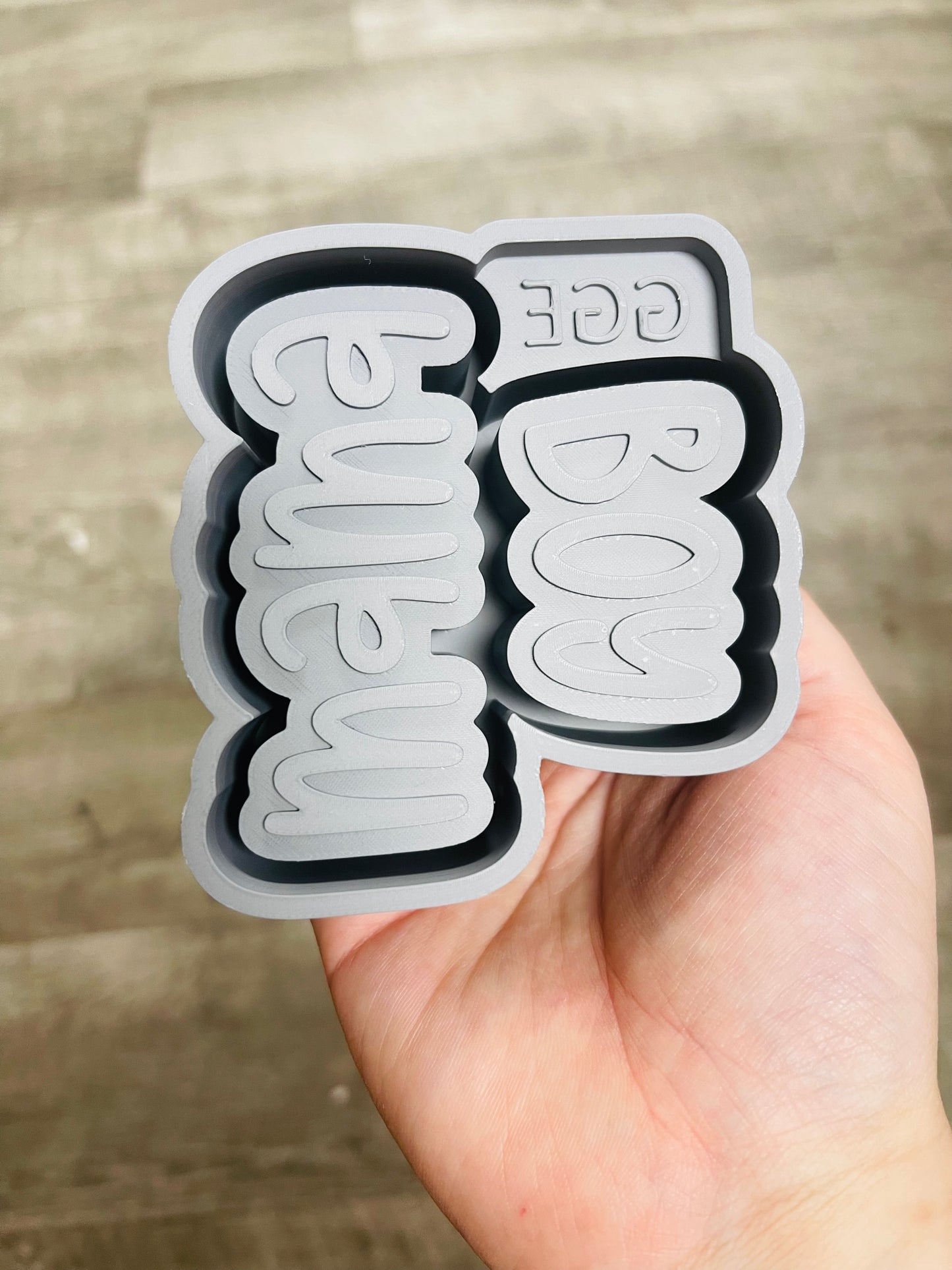 Boy / Mama Vent Clips - Silicone Mold