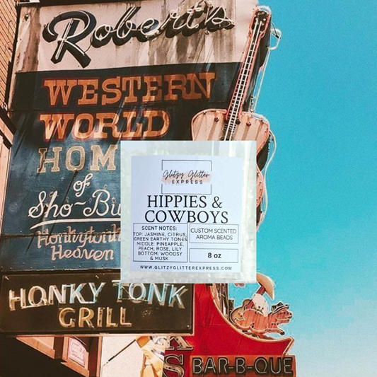 Custom Pre Scented Beads: Hippies & Cowboys