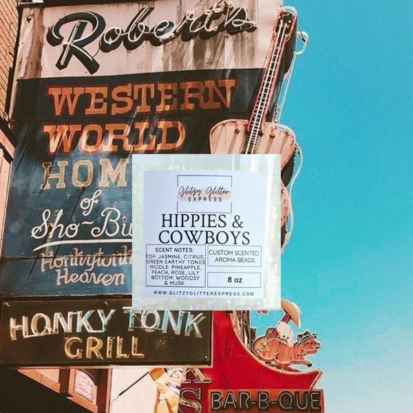 Custom Pre Scented Beads: Hippies & Cowboys