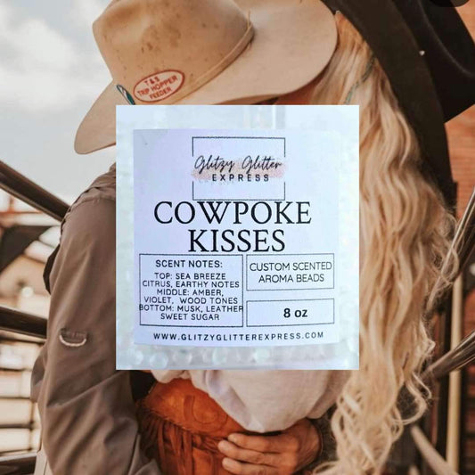 Custom Pre Scented Beads: Cowpoke Kisses
