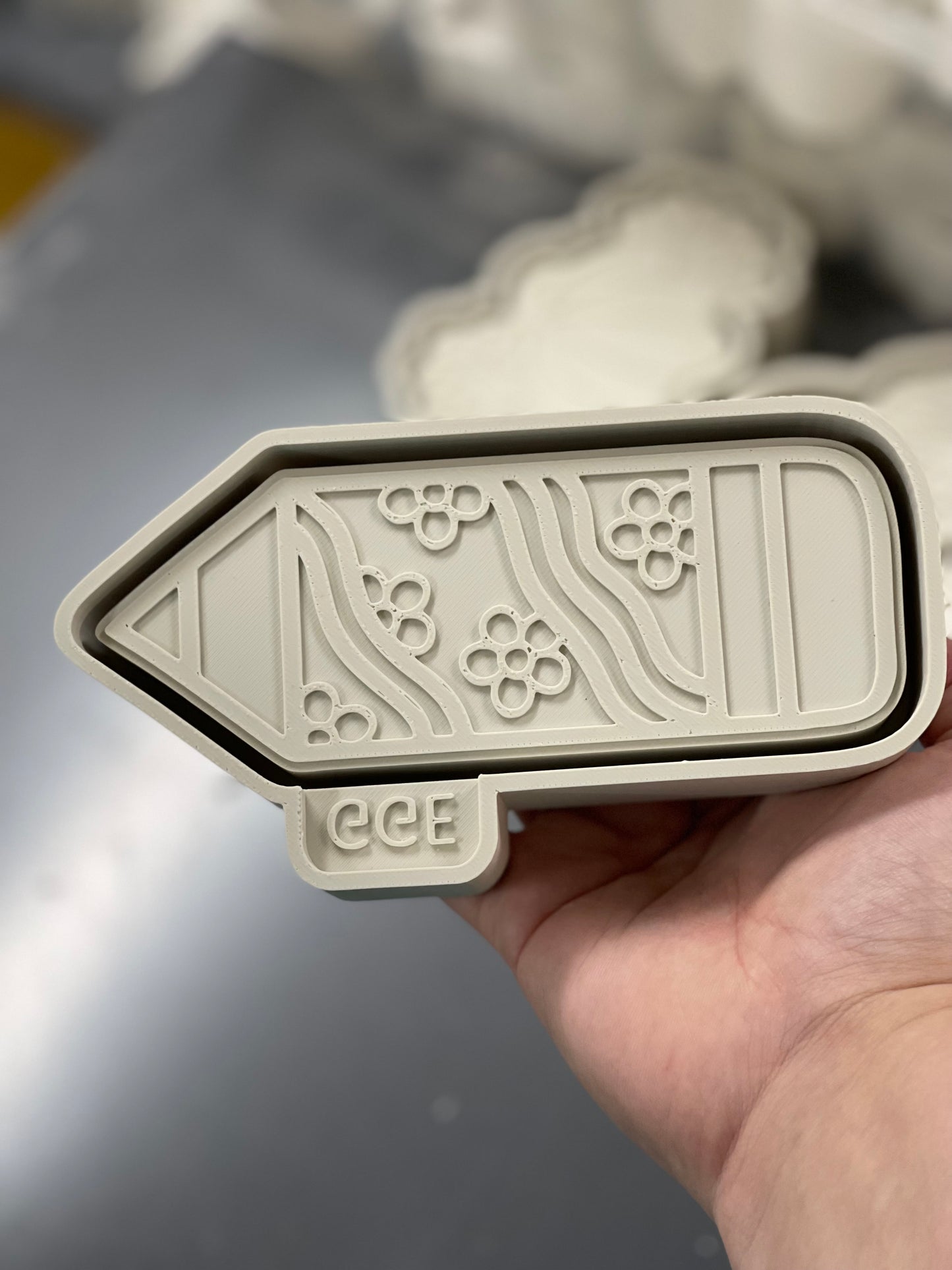 Pencil - Groovy - Silicone Mold