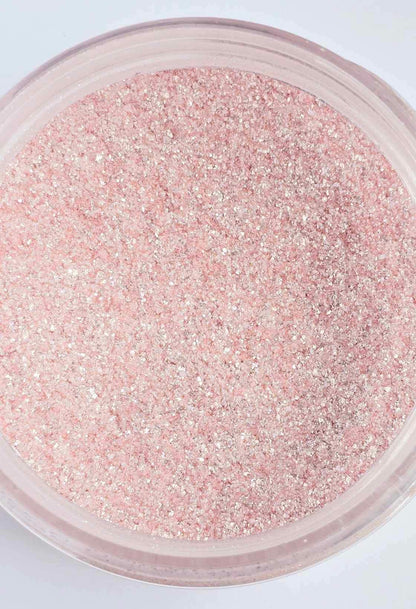 PEARL MICA FLAKE DUST 1OZ: Pink Himalayan Salt