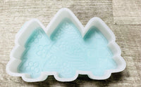 Silicone Mold: 3 Christmas Trees