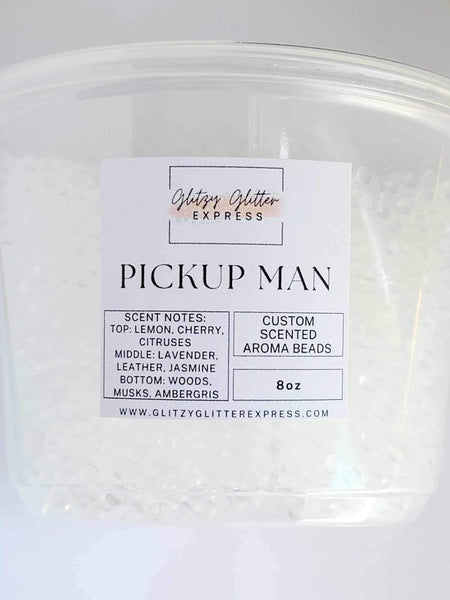 Custom Pre Scented Beads: Pickup Man