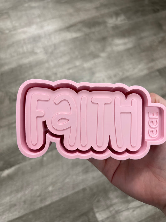 Faith - Signature Font - Silicone Mold