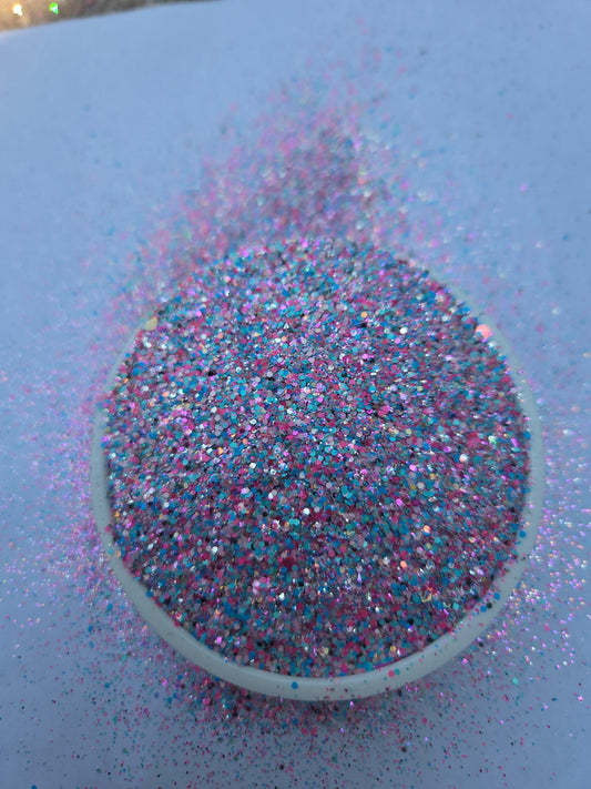 Custom Mini Chunky Mix: Cotton Candy Camo