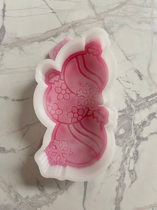 Groovy Ornament Stack Mold - Silicone Mold