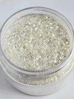 PEARL IVORY MICA FLAKE DUST .5OZ: Mother of Pearl