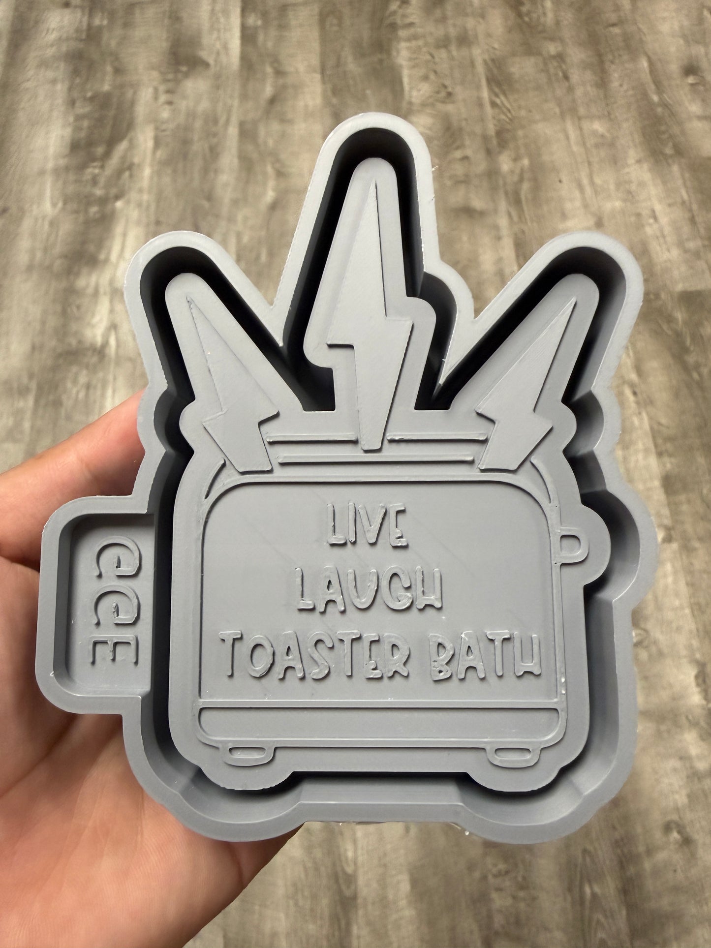 Live Laugh Toaster Bath (GGE EXCLUSIVE) - Silicone Mold