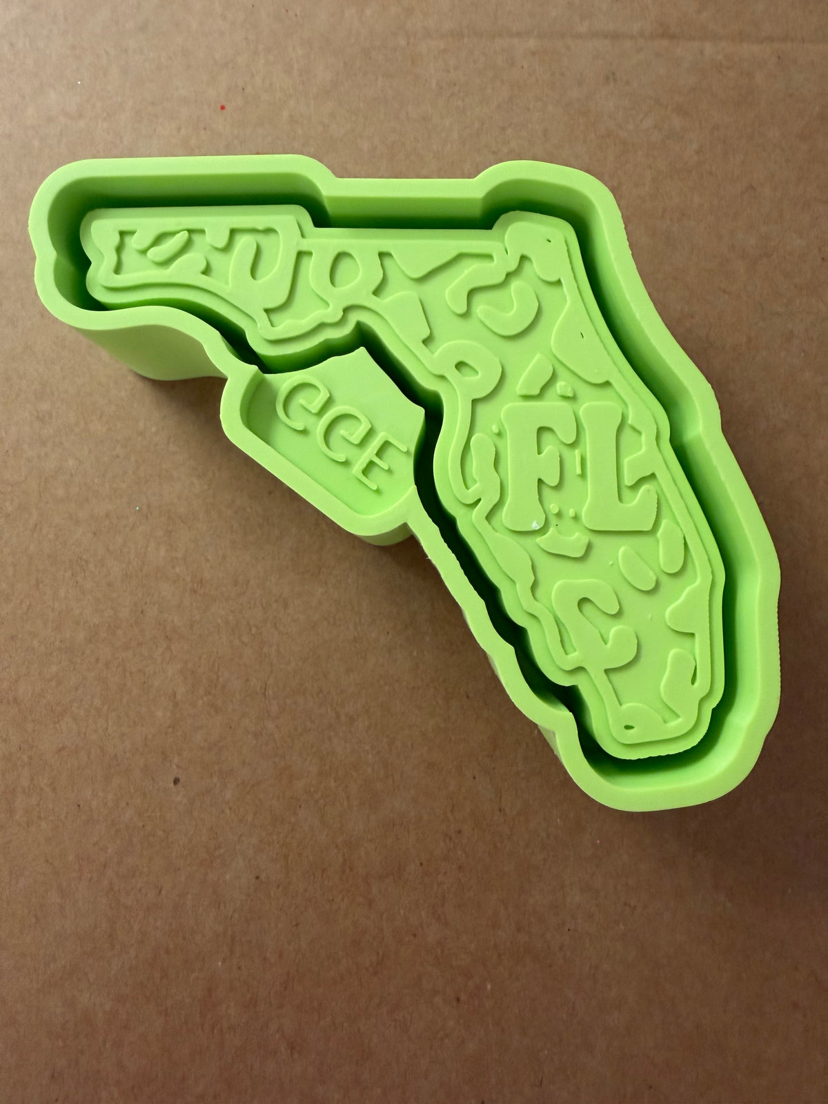 FL - Leopard State - Silicone Mold
