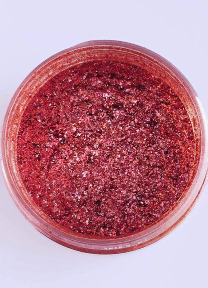 PEARL MICA FLAKE DUST 1OZ: Red Ragtop