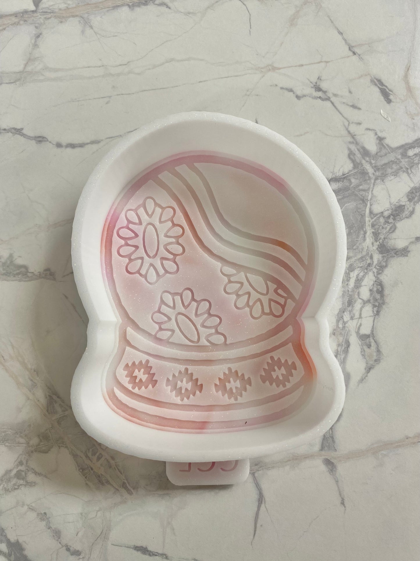 Western Snowglobe - Silicone Mold