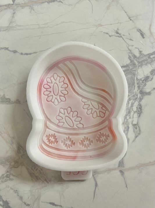 Western Snowglobe - Silicone Mold