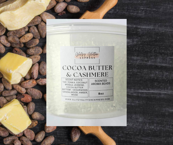Pre Scented Beads: Cocoa Butter & Cashmere