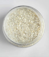 PEARL IVORY MICA FLAKE DUST .5OZ: Mother of Pearl