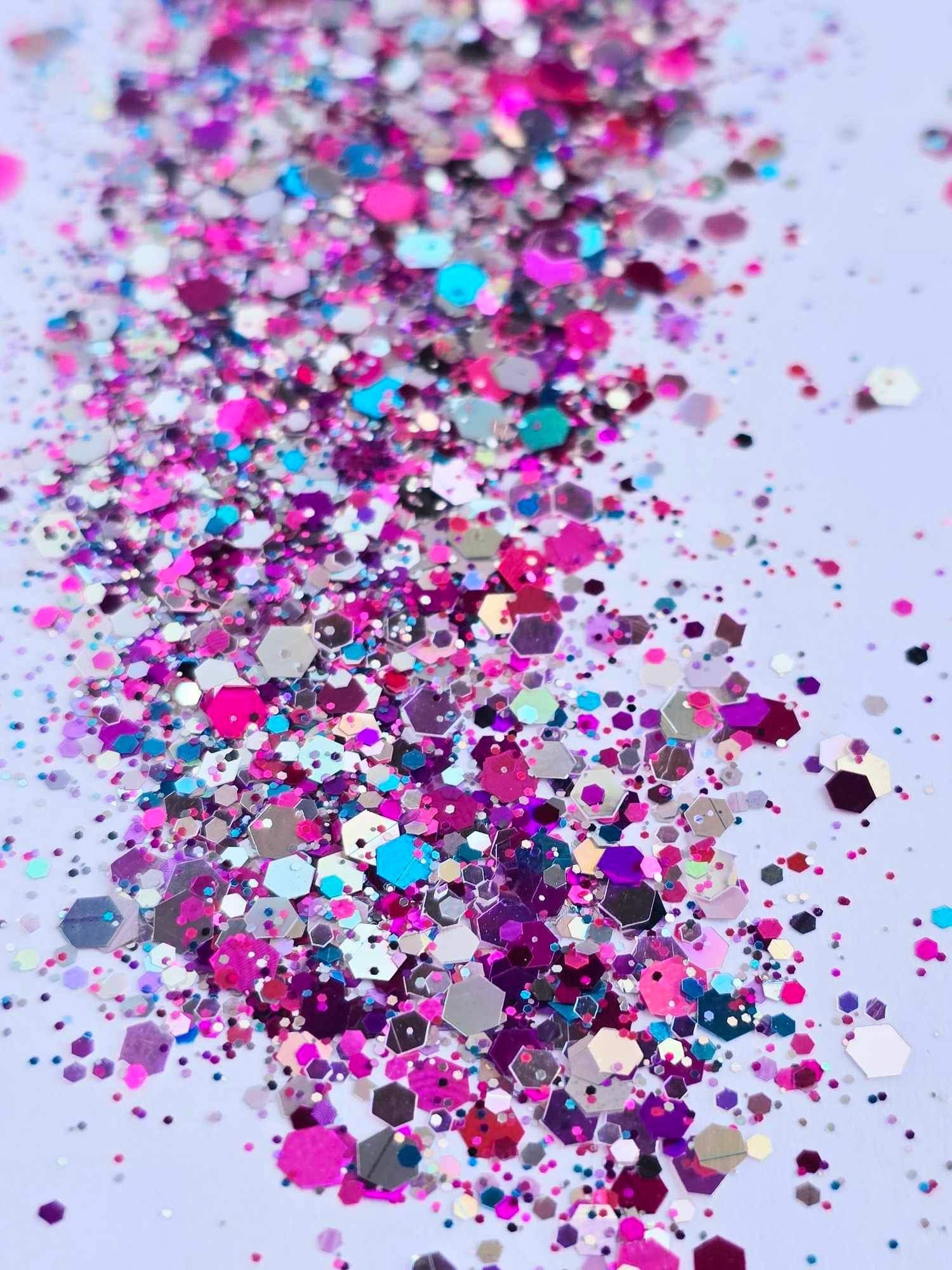Custom Chunky Mix: Disco Inferno – Glitzy Glitter Express
